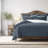 Shay Broad Ticking Stripe Dark Denim Cotton Comforter Set  8 Piece-109897308
