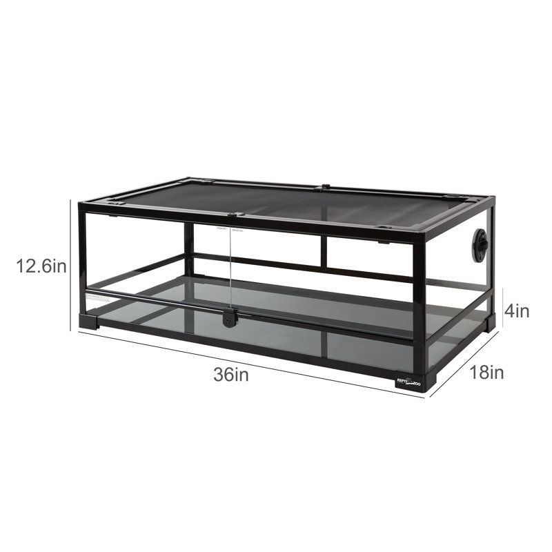 36'' x 18'' x 12.6'' Reptile Terrarium