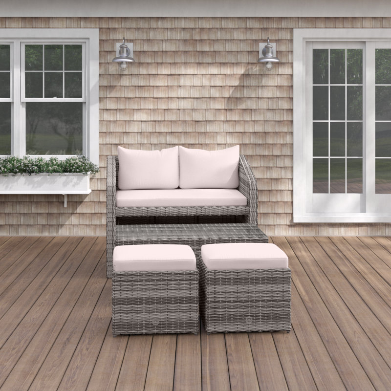 Hongming 4 Seater Rattan Sofa Set