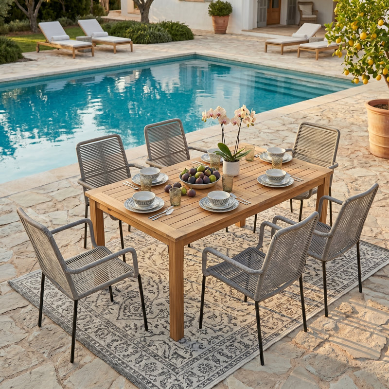 Fauteuil de patio Brittany, Silvery Taupe