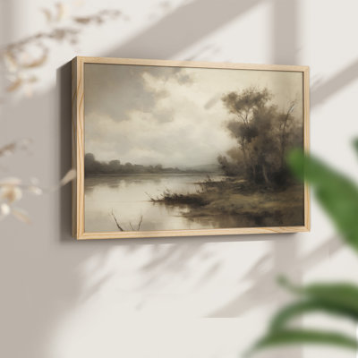 Vintage Landscapes-DCLXXXVI -Framed Print - Restickable