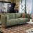 Green 100% Polyester Standard Sofa cushion Loveseat-324686160