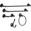Porte-papier hygiénique à fixation murale avec bras pivotant, accessoire et quincaillerie de salle de bain Linden™-6898306