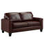  Ensemble de salon en cuir véritable 3 pièces Deboer-504861189