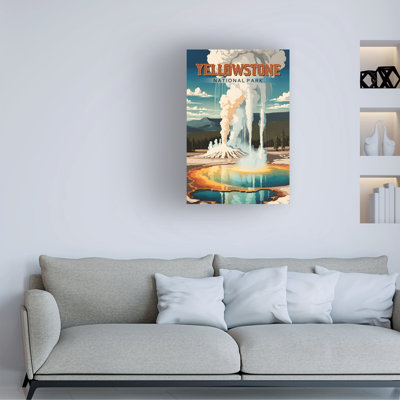 Tina Lavoie Yellowstone National Park Canvas Art