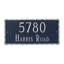 Lincoln 2-Line Wall Address Plaque-2142447119