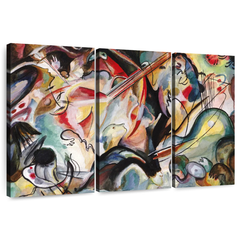 Avery, musique abstraite, H 24 po x l 38 po