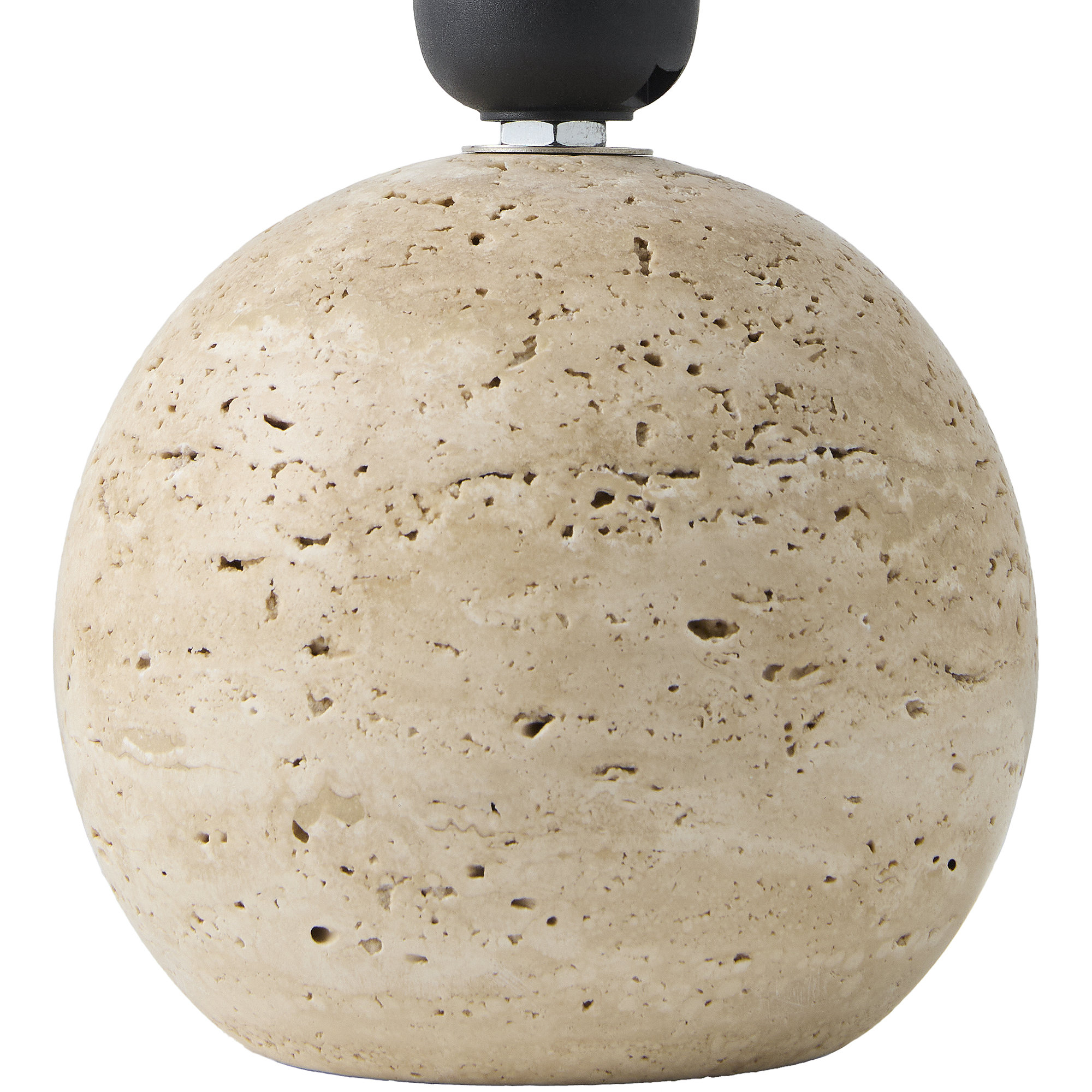 Chemise Travertine 10" Mini Table Lamp, Beige, Classic Empire