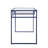 Yasin Glass Top & Blue Finish Writing Desk (Not Including Office Chair)-1164898108