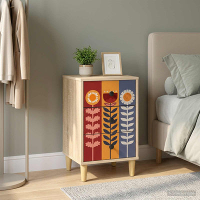 36 cm W Bedside Table
