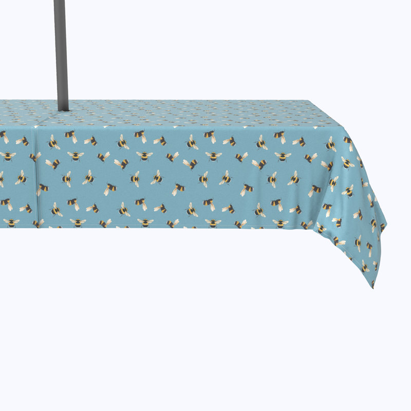 Bowers Geometric Tablecloth, 120" x 60"