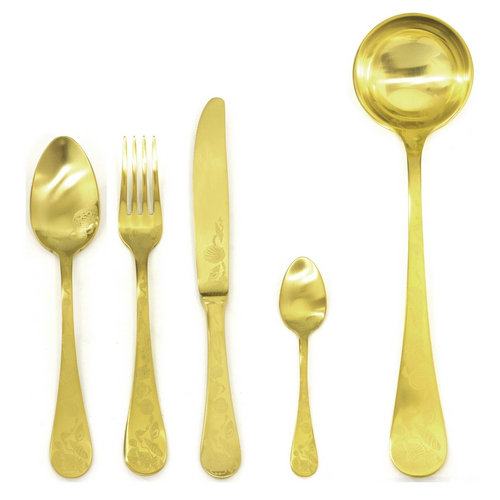 Venere 49 Piece 18/10 Stainless Steel Cutlery Set