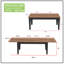 Grande table de salle à manger extensible de 71 à 106 po-336417058-336417059