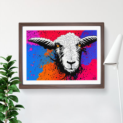 Colourful Sheep Vol.1 - Framed Print