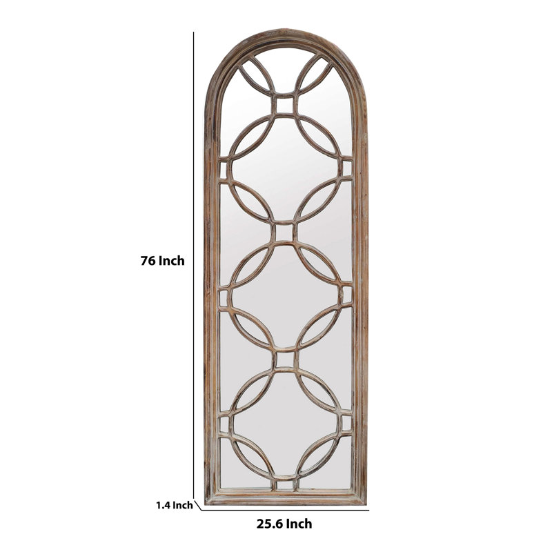Solid And Engineered Wood Flat Floor Mirror