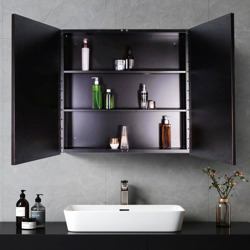Armoire à pharmacie murale avec miroir