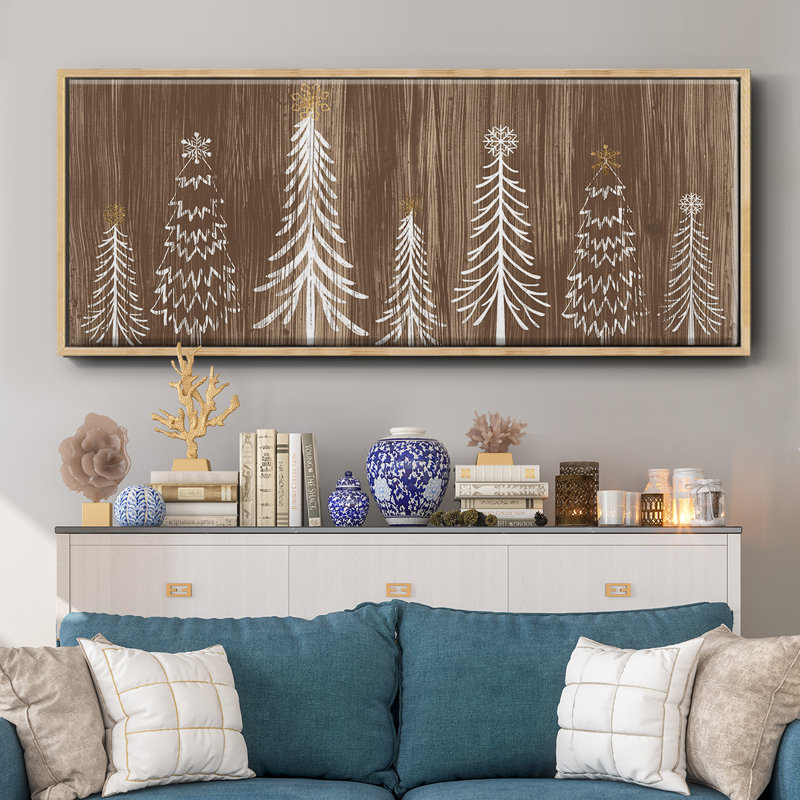 Collection Barnwood Wonderland, toile encadrée