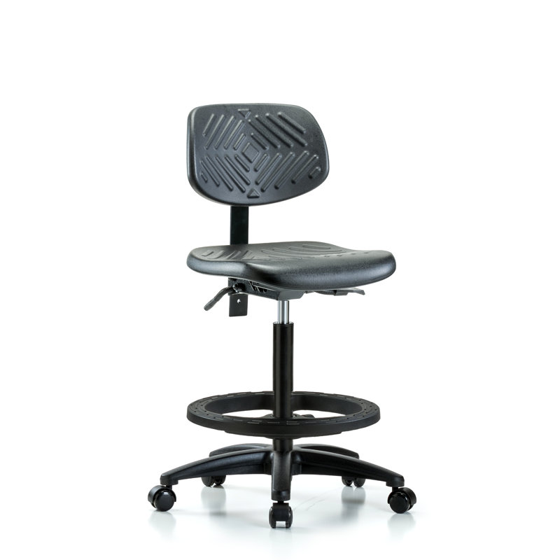Rocio Drafting Chair, Casters, Included