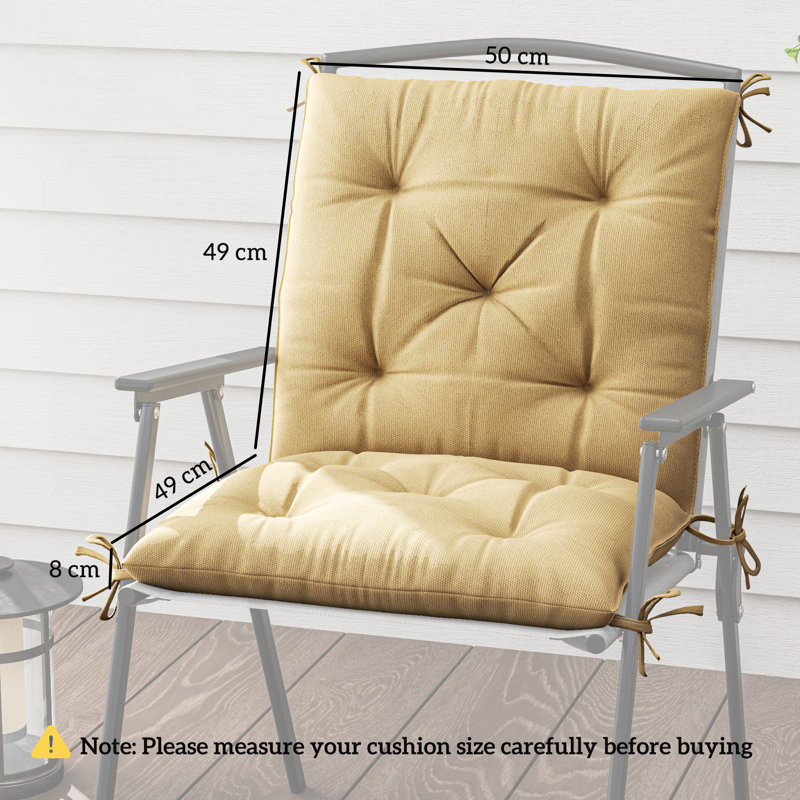 Seat Cushion, Khaki