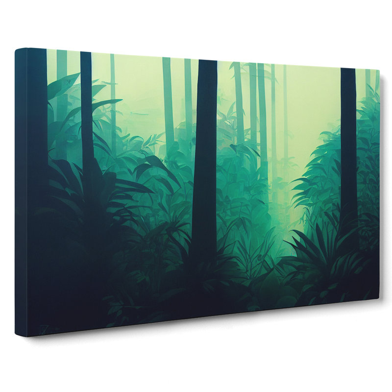 Deep In The Jungle Vol.1 - Wrapped Canvas, 35cm H x 50cm W x 3cm D