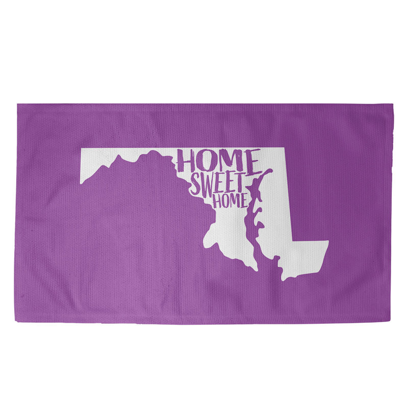 Tapis de maison purple home Maryland, Rectangle 3 pi x 5 pi