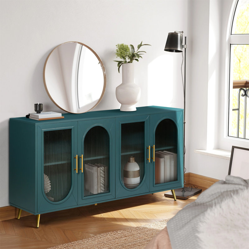 Meuble télé pour téléviseur de 65 pouces et plus, Vert