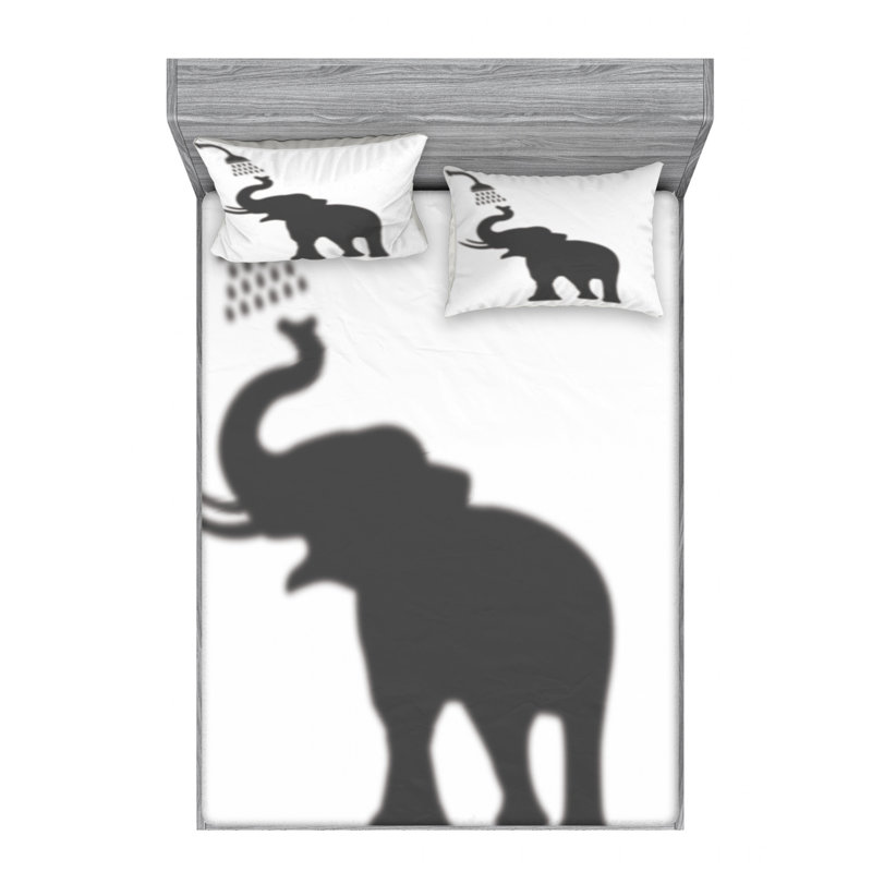 Microfiber Sheet Set, Full Sheet Set + Fitted Sheet + 2 Pillowcases