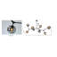 Lustre linéaire 8 lumières Transitional-2029957781