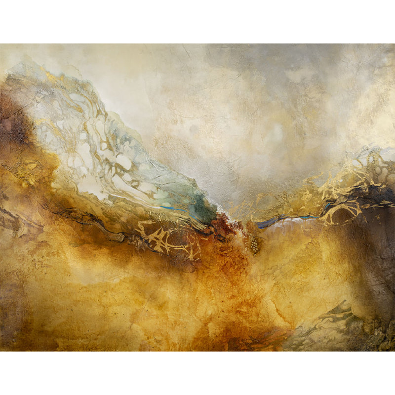 Desert Drift Painting by Jennifer Hollack Raboin, Stretched Canvas, 39" H x 50" W x 2" D
