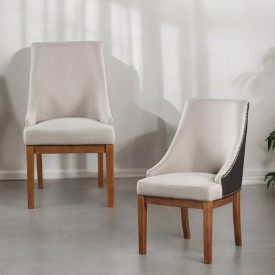 Ensemble de 2 chaises rembourrées Traditional Luxury