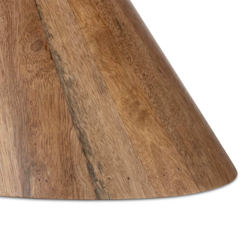 Bibianna Dining Table, Smoked Honey