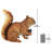 Wily Squirrel Statue