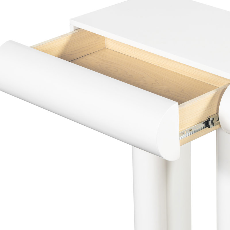Console 47,6 po Gregary, Blanc