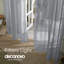 Ensemble de 2 rideaux transparents avec passe-tringle Deconovo-683174565-683174570