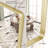 Aevar Tempered Glass and Aluminum Alloy Framed French Cleat Mounted Wall Mirror-1318797116-1321465678
