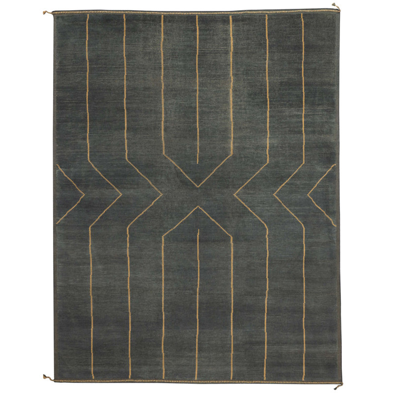 Tapis vert Pak Finest Marrakesh 9 pi 3 po x 12 pi 1 po