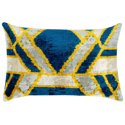 Velvet Lumbar Pillow Cover & Insert