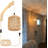 Rattan Wall Lamp
