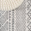 Tapis gris / crème Dawesville-1350183188