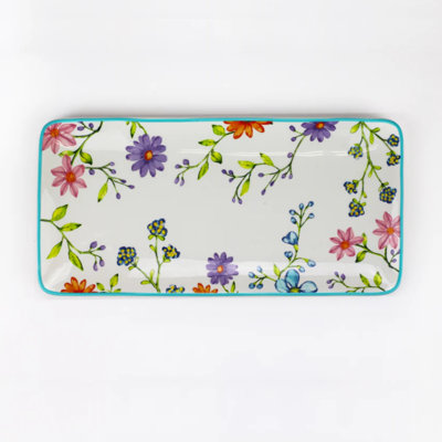 Charlotte 14.5-Inch Rectangular Serving Tray
