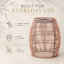 Table d'appoint Bamboo Drum