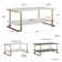 Camila Sled Coffee Table with Storage