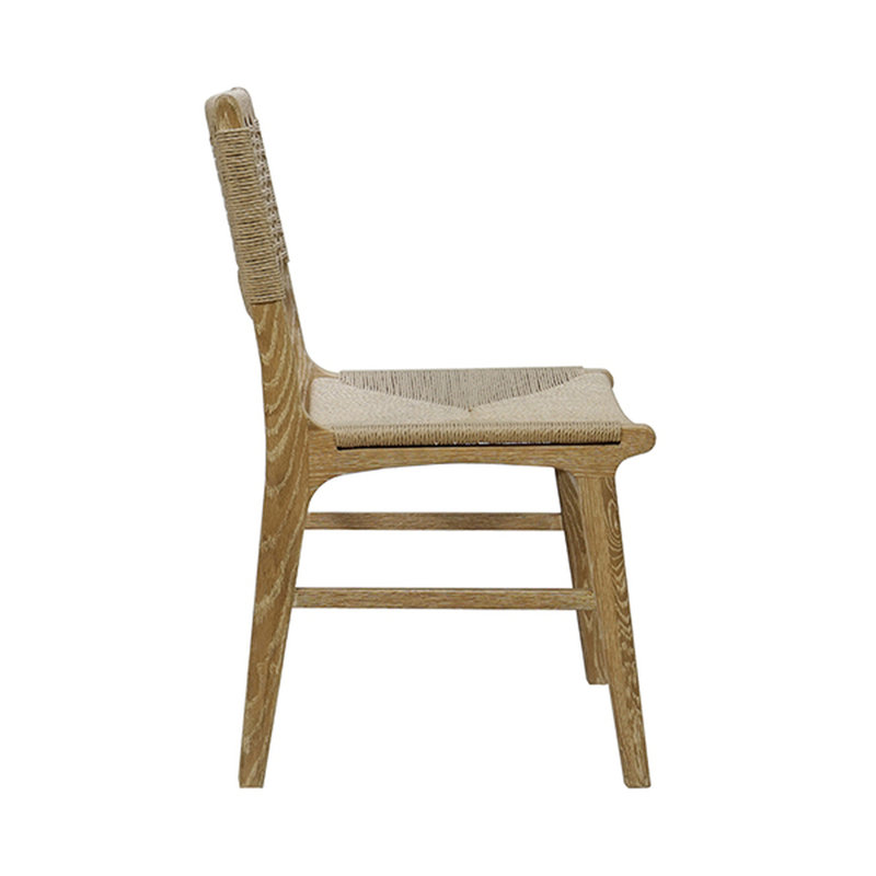Monroe Dining Chair, Cerused Oak
