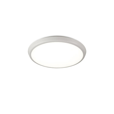 Aneto White LED Outdoor Flush Mount