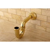 Kingston Brass Vintage 1-1/4 Inch Decor P-Trap, 18 Gauge