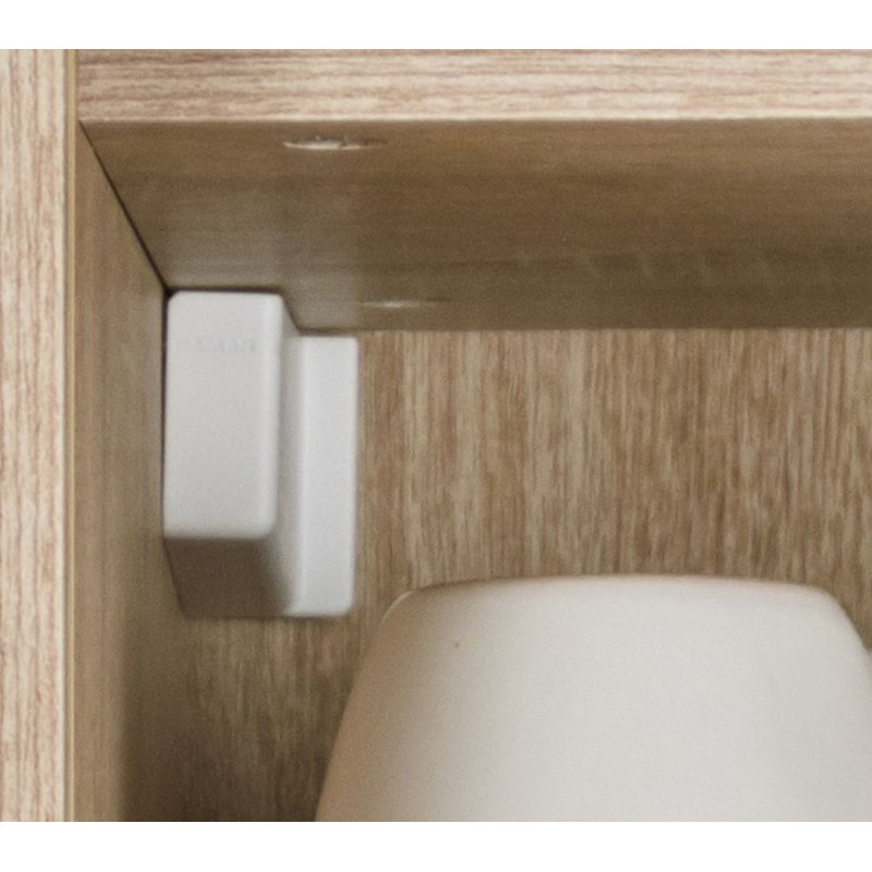 Atakan 72cm Kitchen Pantry, Oak/Aluminum