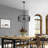 Emilia 5 - Light Dimmable Drum Chandelier-1462980088