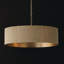 Lustre tambour 4 lumières à intensité variable Donovan-94392812