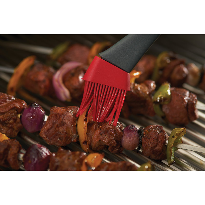 GrillPro 15-in Stainless Slim V Skewers 4 Pcs