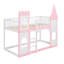 Bedminster Kids Twin Over Twin Bunk Bed-75186898